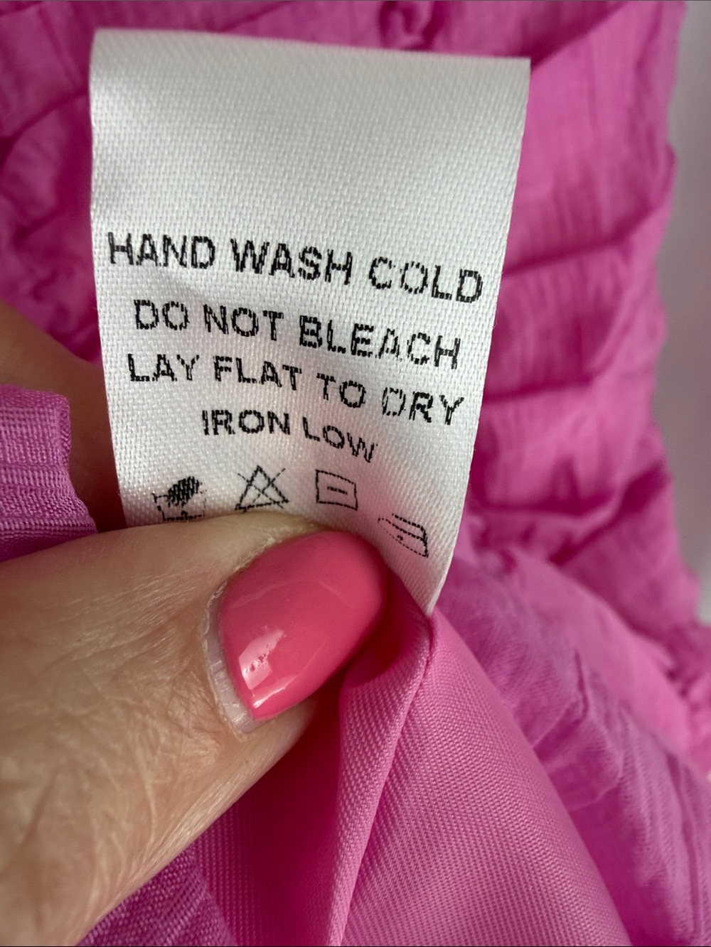 white birch Pink Ruffled Ruched Mini Dress - Picture 7 of 9